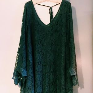 ✨💙🌻 Blue Bohemian Dream Lace Dress 🌻💙✨